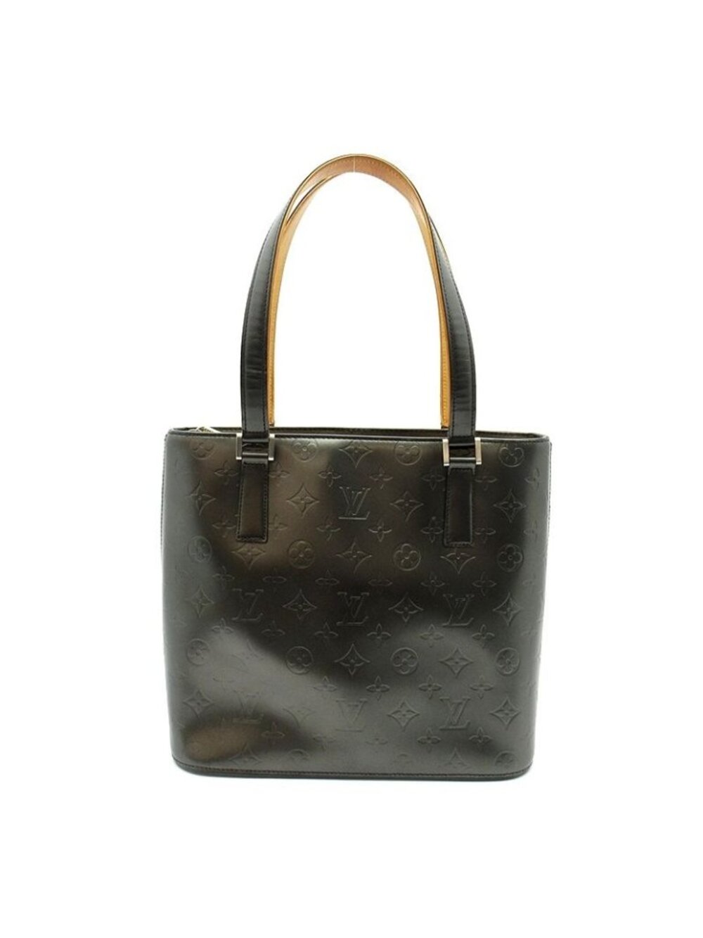 Louis Vuitton Stockton Monogram Matte Tote Bag Noir